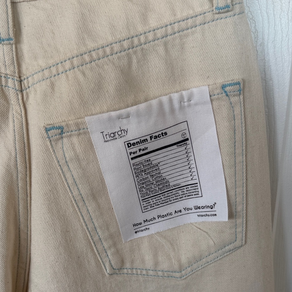 Cream Women's Jeans - Picture 7 of 9